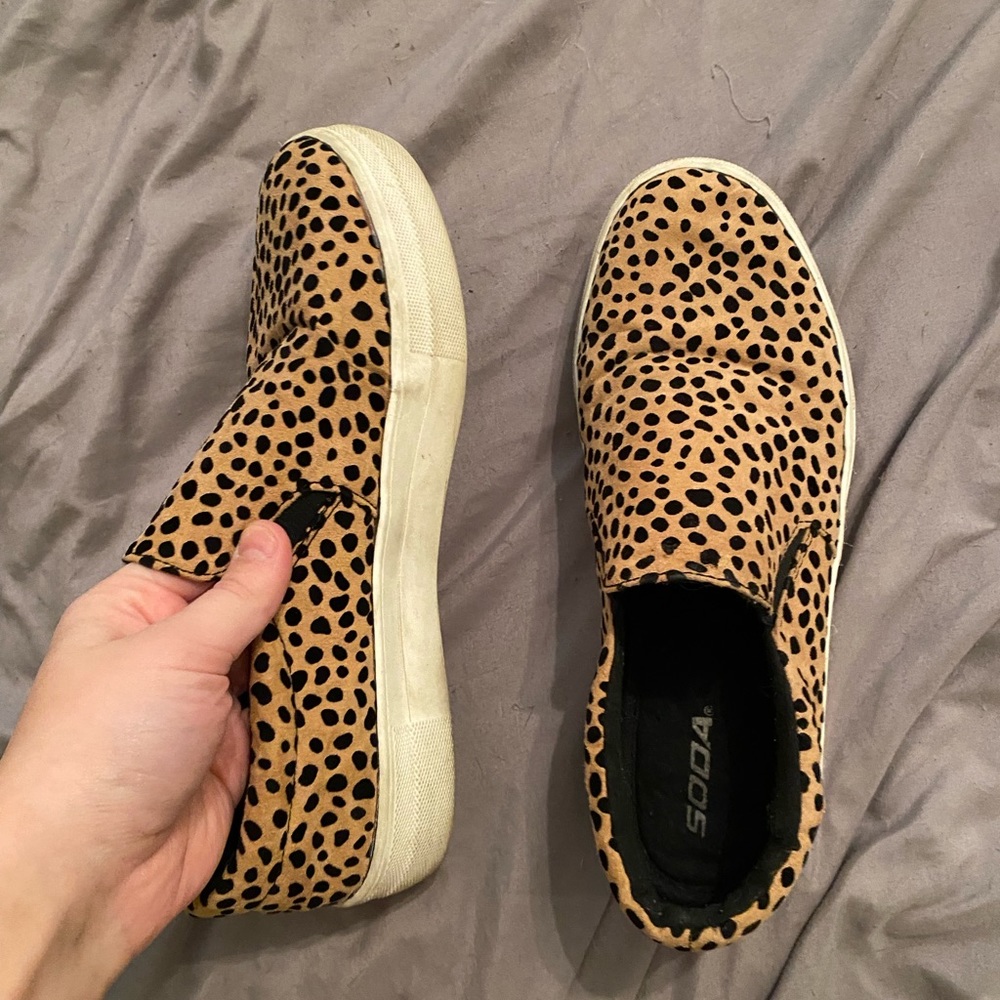 Soda Platform Slip ons